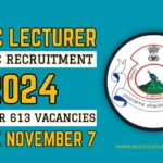 UKPSC Lecturer Group C Recruitment 2024