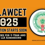AP LAWCET 2025 Registration Starts