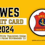 AWES Admit Card 2024