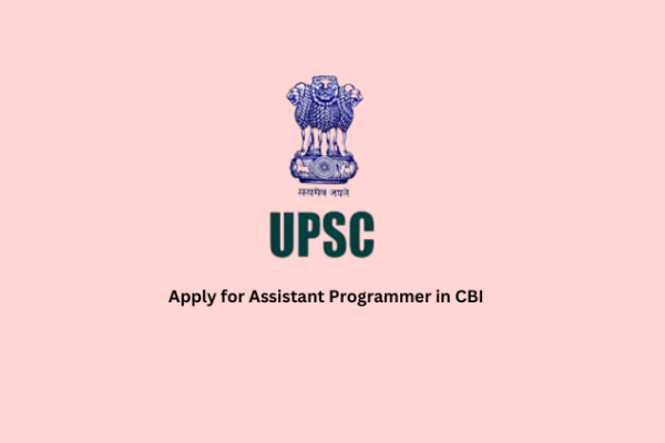 Apply for Assistant Programmer in CBI Apply for Assistant Programmer in CBI