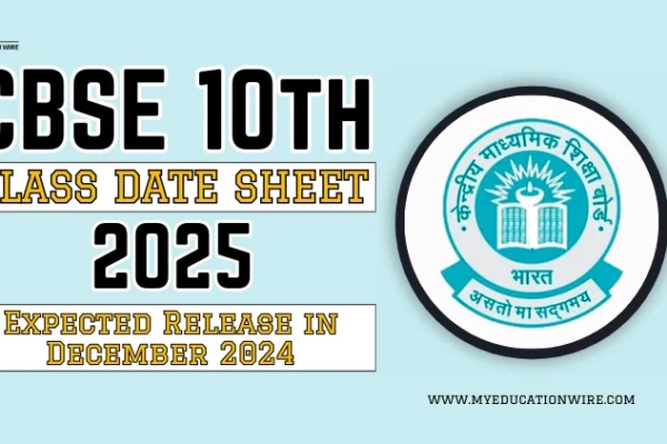 CBSE 10th Class Date Sheet 2025