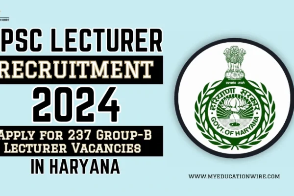 HPSC Lecturer Recruitment 2024