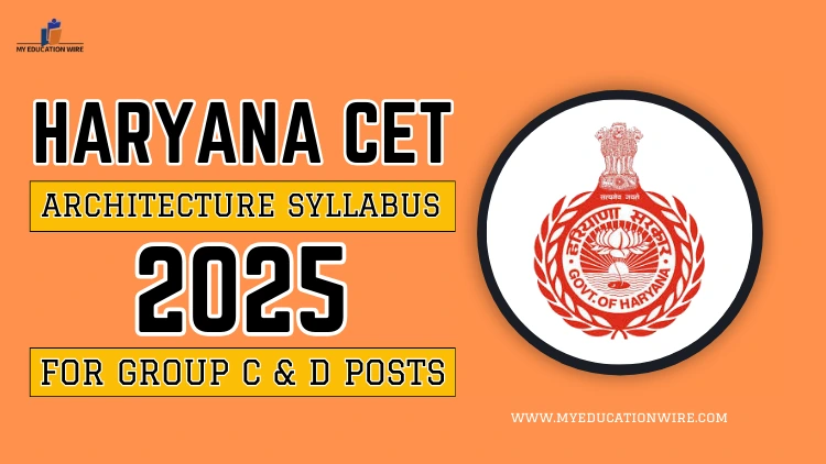 Haryana CET Architecture Syllabus 2025