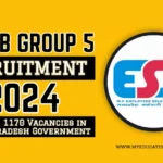 MPESB Group 5 Recruitment 2024