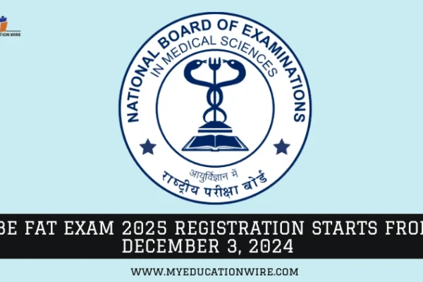 NBE FAT Exam 2025 Registration