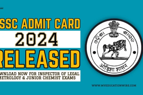 OSSC Admit Card 2024