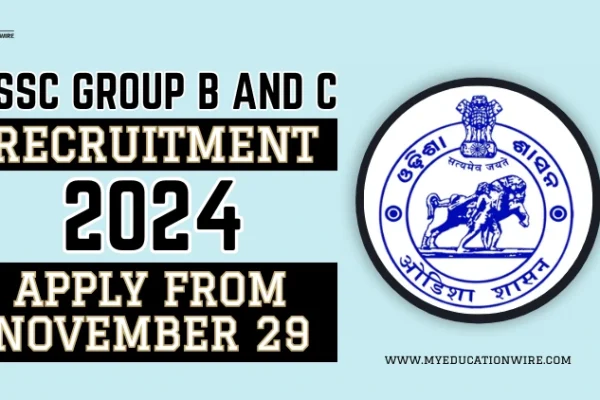 OSSC Group B and C Recruitment 2024