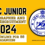 OSSC Junior Stenographer and Typist Recruitment 2024