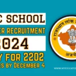 RPSC School Lecturer Recruitment 2024