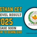 Rajasthan CET 12th Level Result 2024