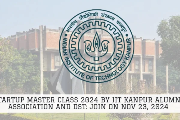 SMC 2024 by IIT Kanpur Alumni Association and DST