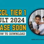 SSC CGL Tier 1 Result 2024