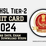 SSC CHSL Tier-2 Admit Card 2024