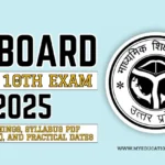 UP Board Class 10th Exam 2025