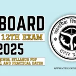 UP Board Class 12th Exam 2025