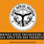 UPPSC Combined State Engineering Services 2024