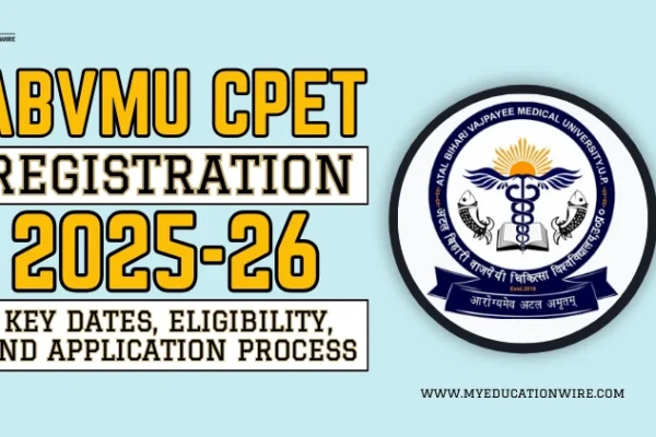 ABVMU CPET Registration 2025-26