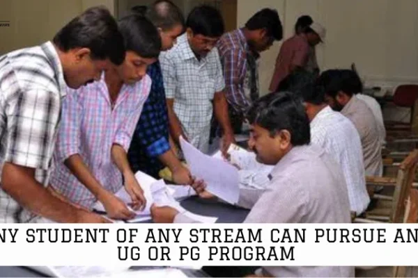 Any Student Of Any Stream Can Pursue Any UG Or PG Program