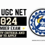 CSIR UGC NET 2024 December Exam