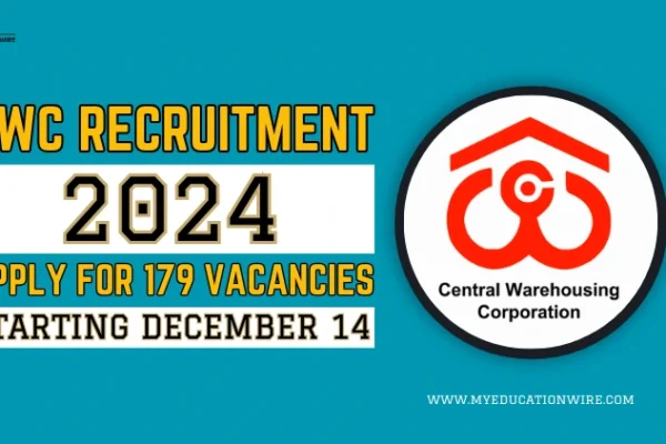 CWC Recruitment 2024: Admit Card Out CWC Recruitment 2024