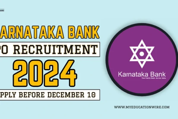 Karnataka Bank PO Recruitment 2024: Admit Card Out Karnataka Bank PO Recruitment 2024