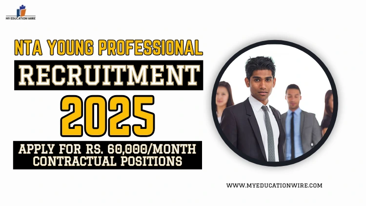 NTA Young Professional Recruitment 2025