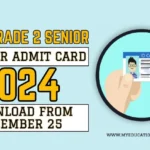 RPSC Grade 2 Senior Teacher Admit Card 2024