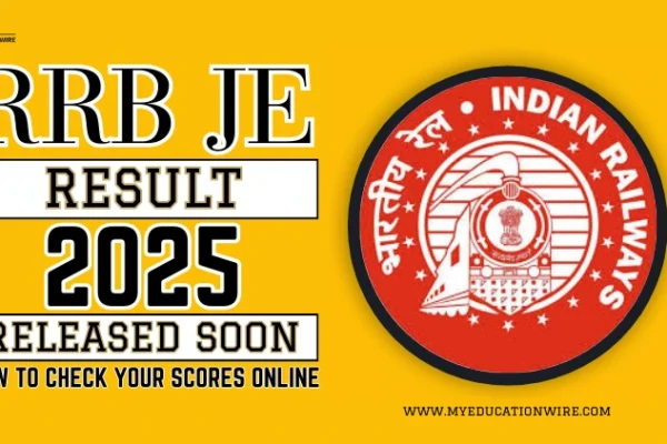 RRB JE Result 2025 Released: How to Check Your Scores Online RRB JE Result 2025