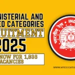 RRB Ministerial and Isolated Categories Recruitment 2025