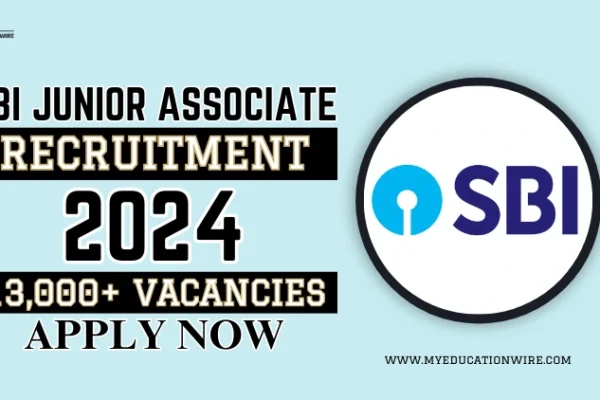 SBI Junior Associate Recruitment 2024