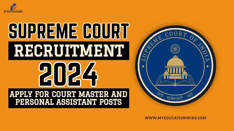Supreme Court Recruitment 2024