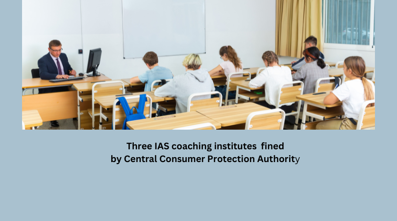 Three IAS coaching instutes fined