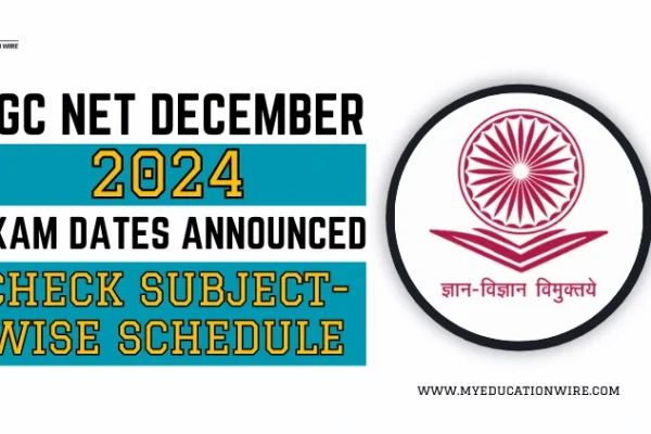 UGC NET December 2024 Exam Dates