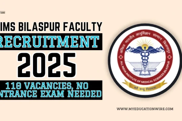 AIIMS Bilaspur Faculty Recruitment 2025