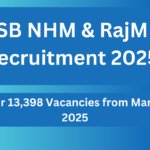 RSSB NHM & RajMES Recruitment 2025ding