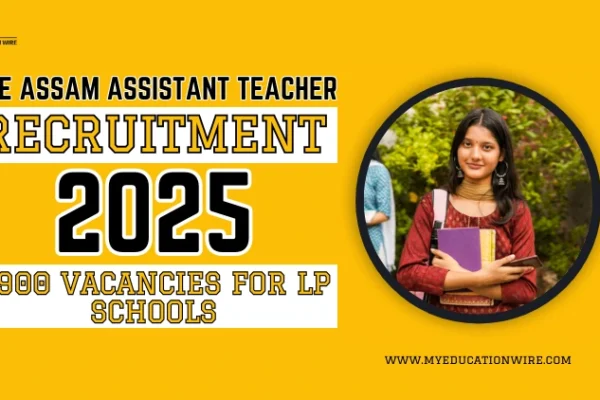 DEE Assam Assistant Teacher Recruitment 2025
