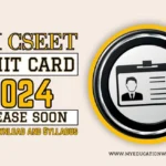 ICSI CSEET Admit Card 2025