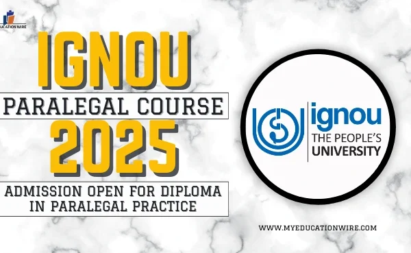 IGNOU Paralegal Course 2025