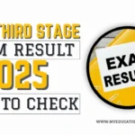 INMO Third Stage Exam Result 2025