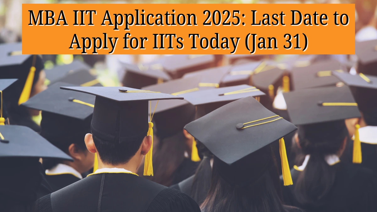 MBA IIT Application 2025