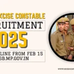 MPESB Excise Constable Recruitment 2025