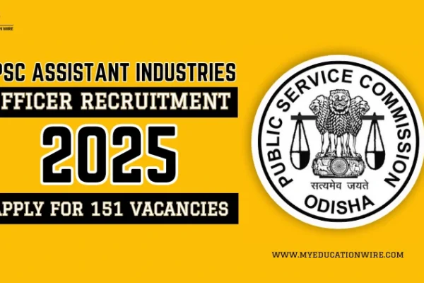 OPSC Assistant Industries Officer Recruitment 2025