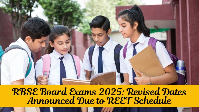 RBSE Board Exams 2025