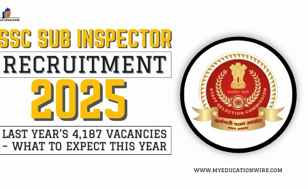 SSC Sub Inspector Recruitment 2025: Released,Schedule,eligibility & more SSC Sub Inspector Recruitment 2025