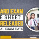 UP Board Exam Date Sheet 2025