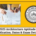 AAT 2025 Architecture Aptitude Test