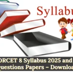 AIIMS NORCET 8 Syllabus 2025