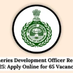 APSC Fisheries Development Officer Recruitment 2025