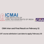 CMA Inter and Final Result on February 11