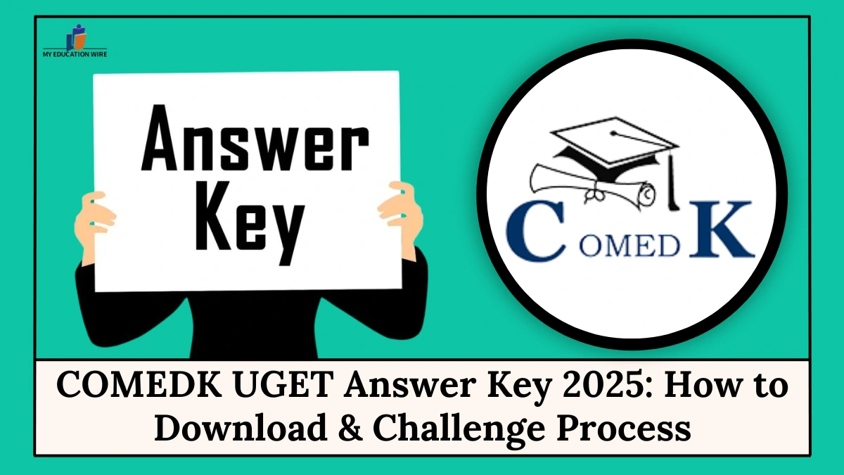COMEDK UGET Answer Key 2025